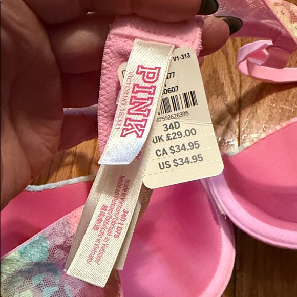 PINK Victoria's Secret Multicolor Lace Bra - Picture 3 of 5